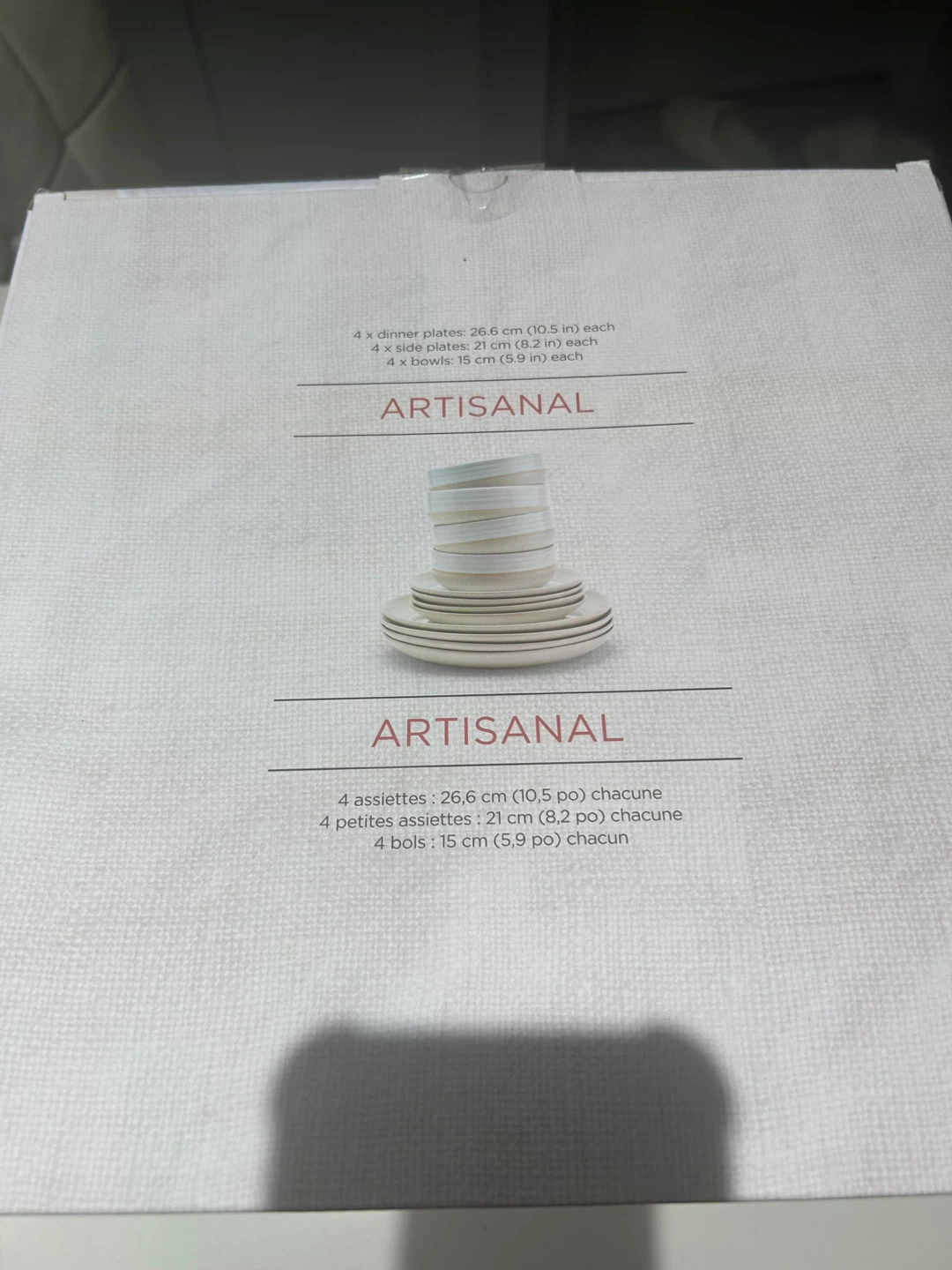 President's Choice 12-Piece Artisanal Dinnerware Set - photo 2