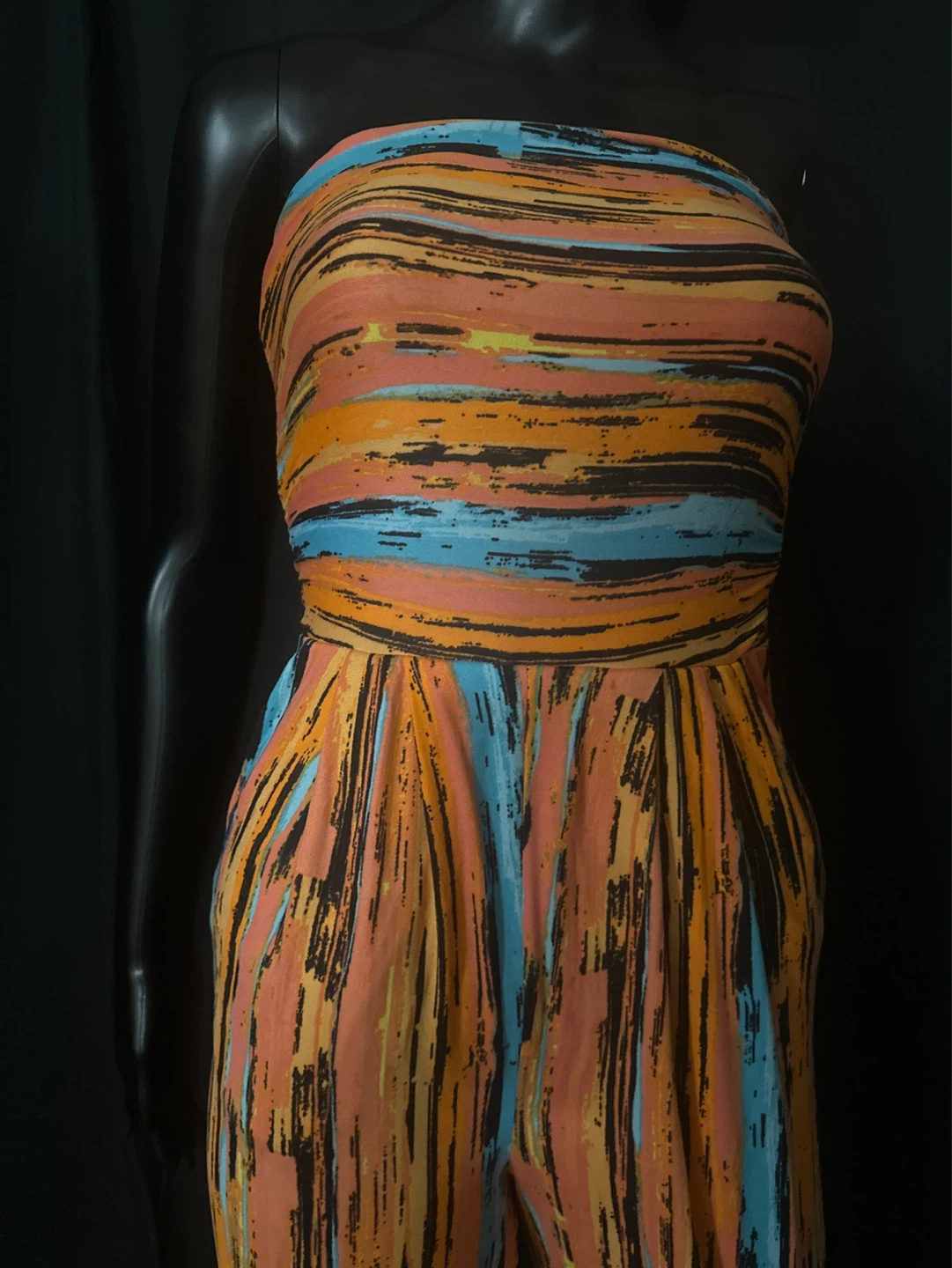 Strapless Wide Leg Jumpsuit - photo 2