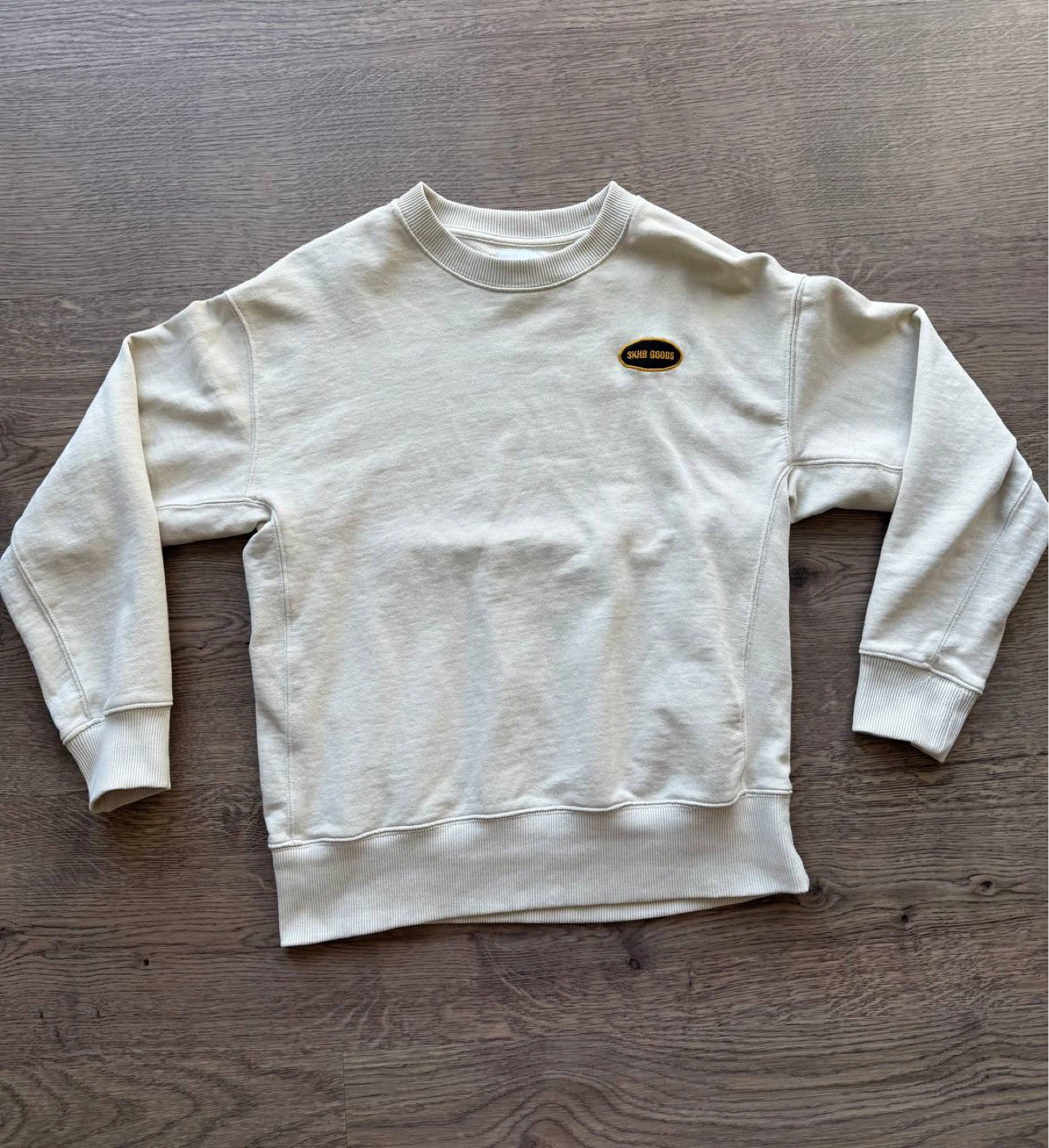 ZARA Crewneck Sweatshirt Size 13-14Y CM164 Cream - photo 2