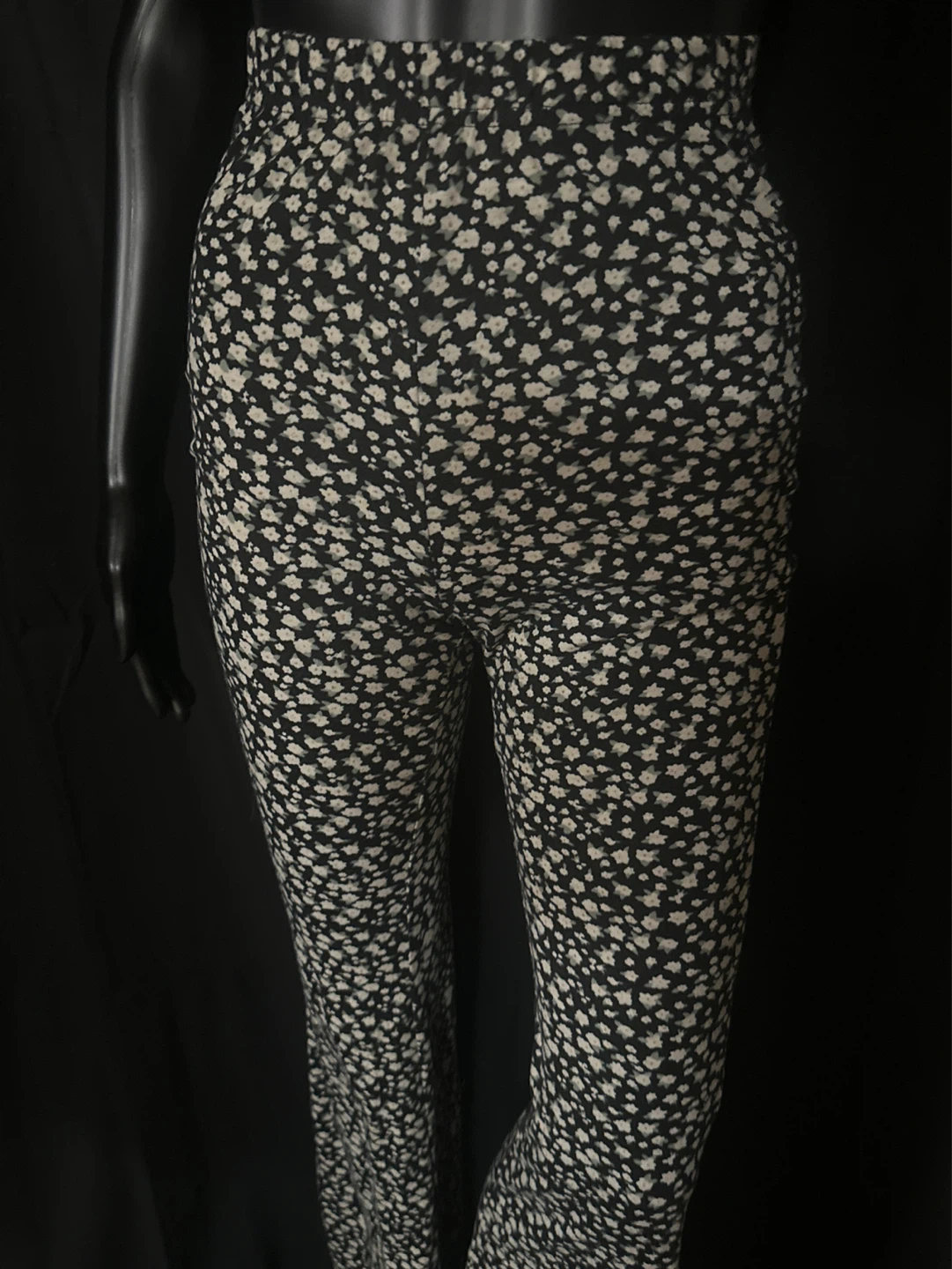 Floral Print Bell Bottom Pants - photo 2