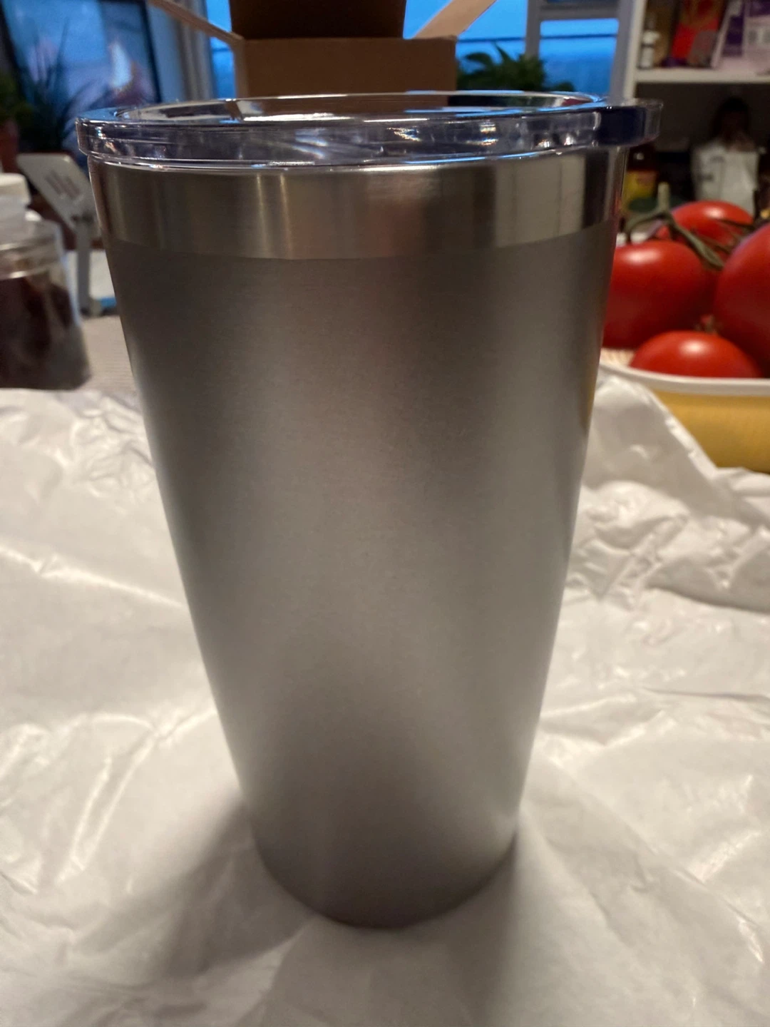Stainless Steel Tumbler with Lid