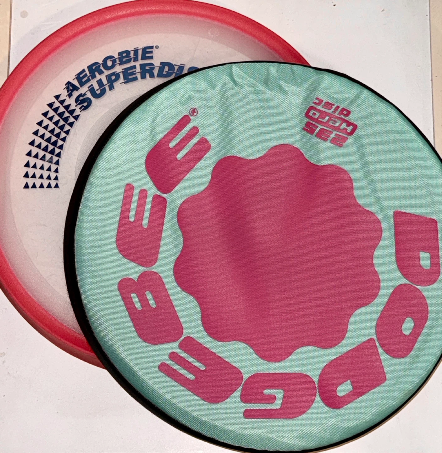 Aerobie Superdisc and Hero Disc SE2
