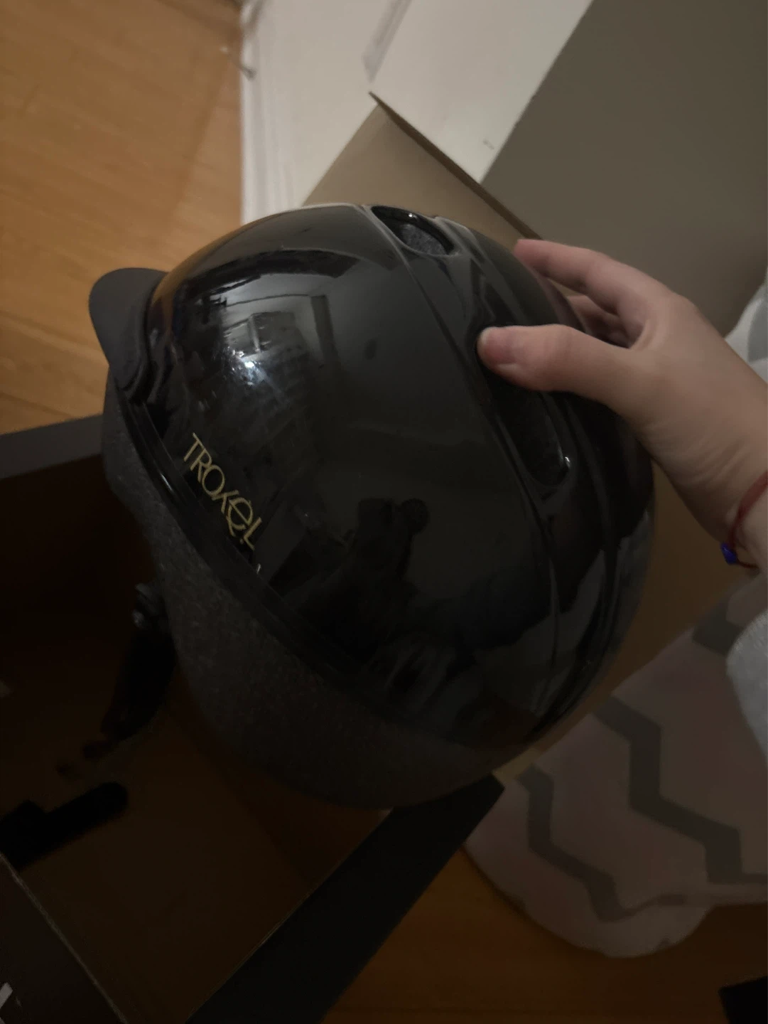 Troxel Sport Equestrian Helmet - Black - Size S - photo 2