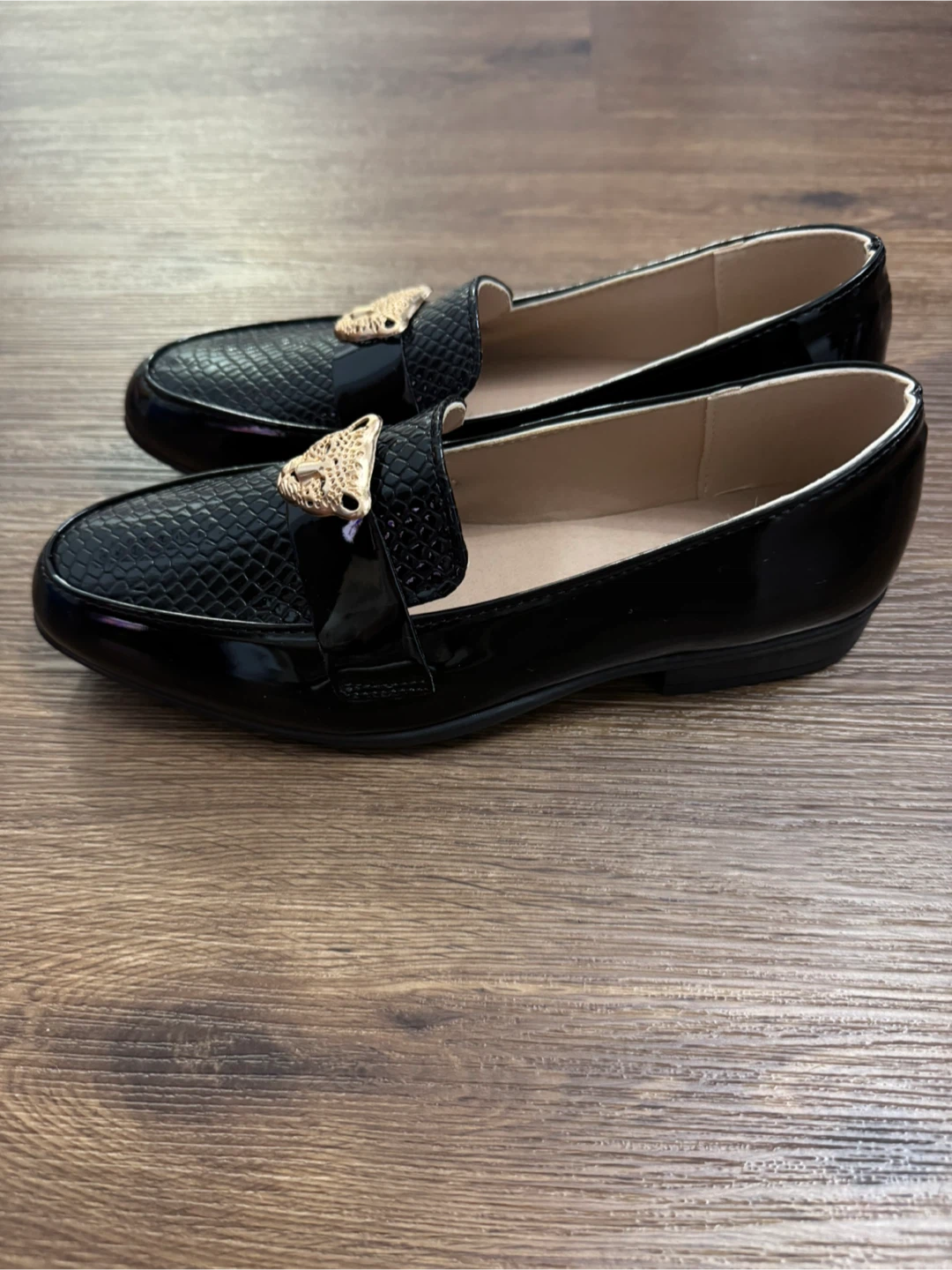 New, unused formal shoes for boys