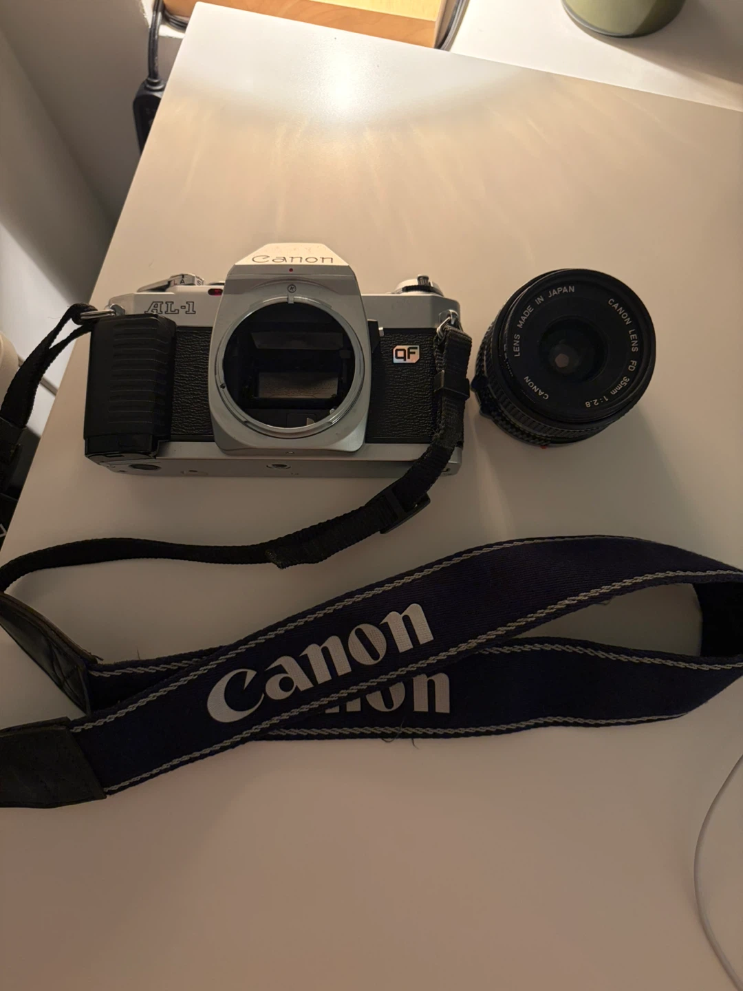 Canon AL-1 35mm SLR Film Camera with 35mm Lens