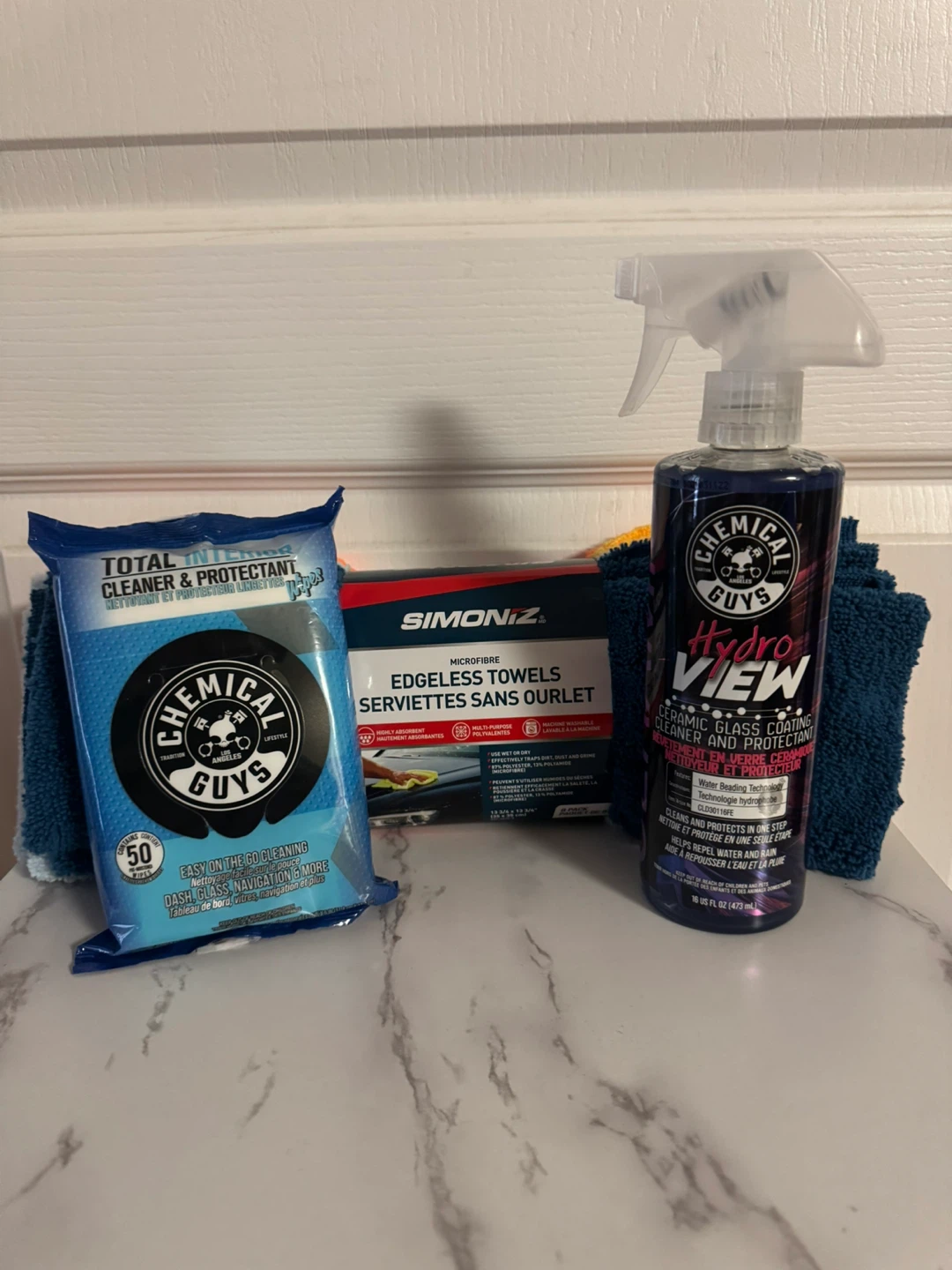 Chemical Guys Car Detailing Kit + Microfibre Towels