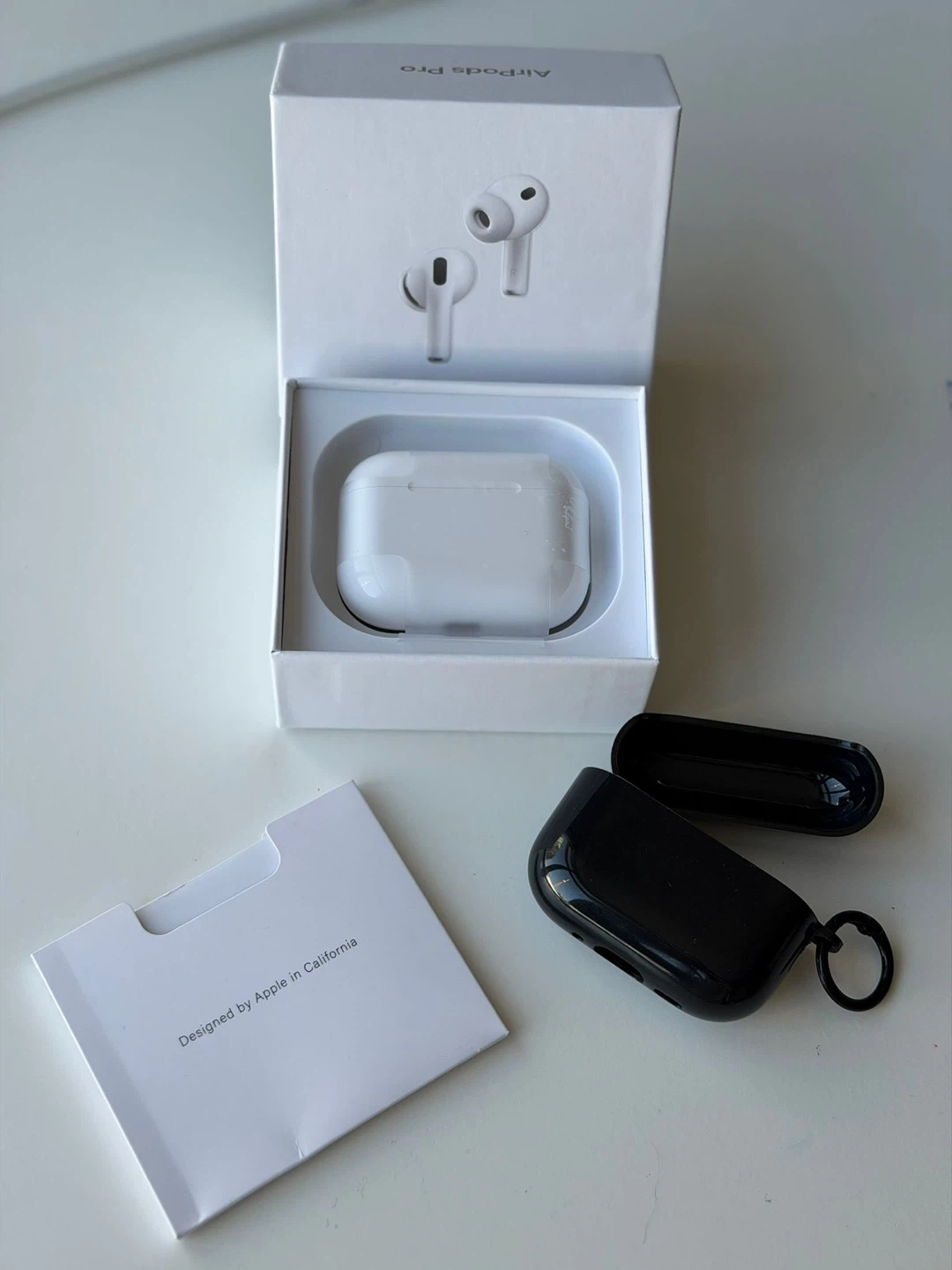 Apple AirPods Pro (3nd Gen) in apple care +  Black Cover - photo 2