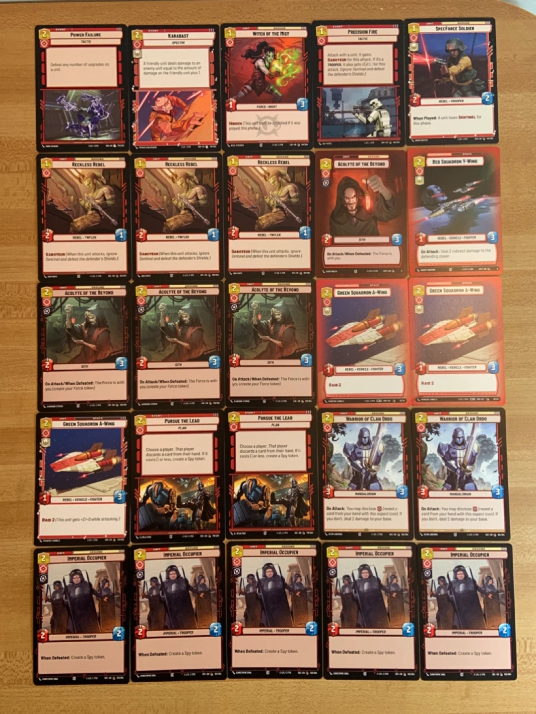 Star Wars Cards – Deck Building Lot - photo 2