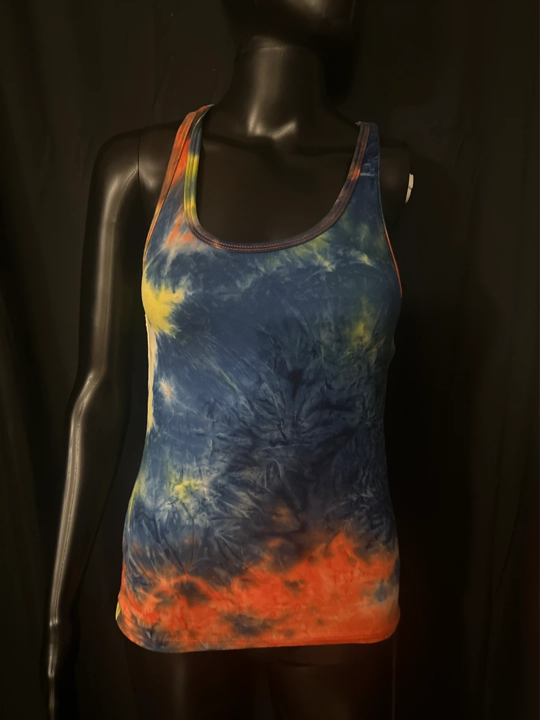 Women's Tie-Dye Racerback Tank Top