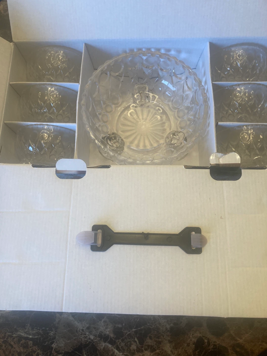Set of 6 Glass Bowls - photo 2