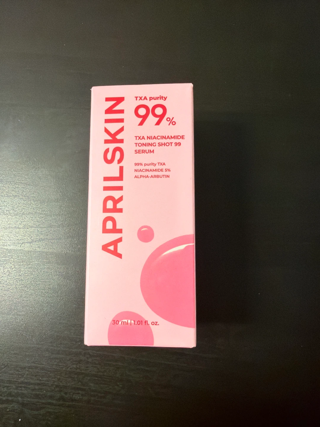 APRILSKIN Niacinamide Toning Shot Serum 30ml