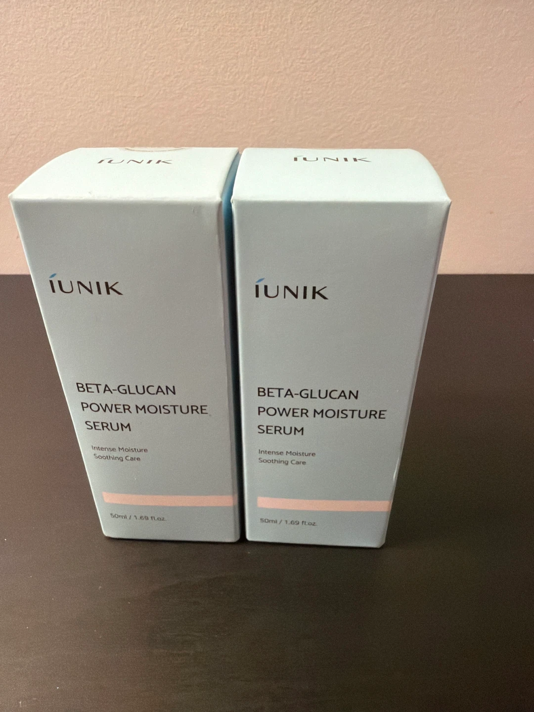 Iunik Beta-Glucan Power Moisture Serum - 2 x 50ml