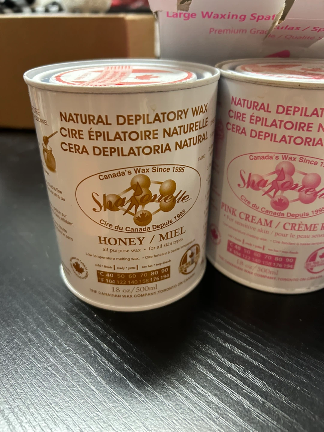 Sharplenelle Natural Depilatory Wax Kit with Warmer - photo 5