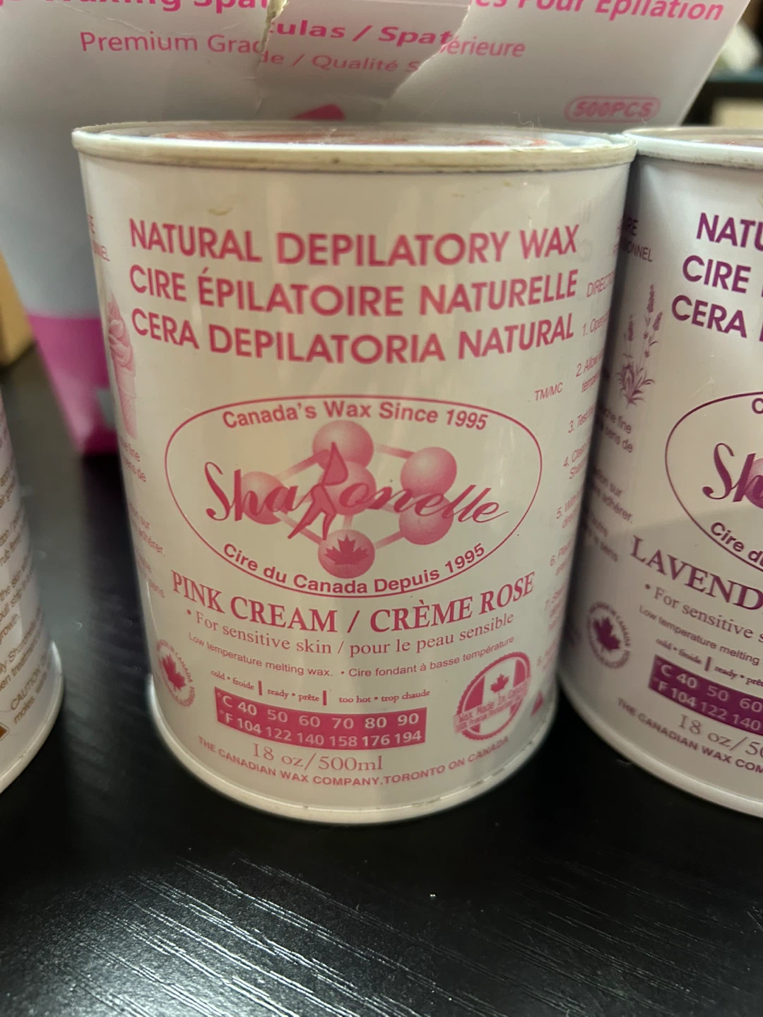 Sharplenelle Natural Depilatory Wax Kit with Warmer - photo 2