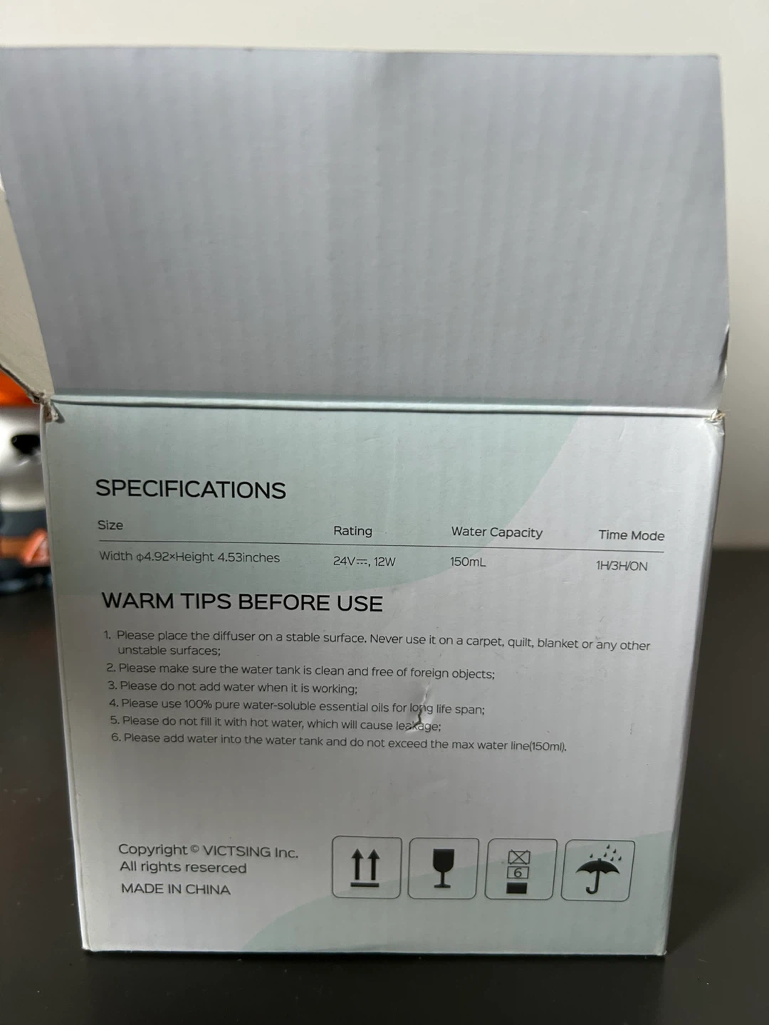 VICTSING Ultrasonic Oil Diffuser - photo 4