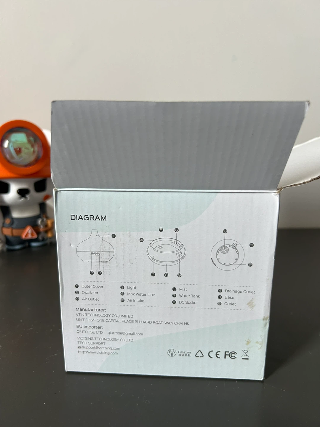 VICTSING Ultrasonic Oil Diffuser - photo 5