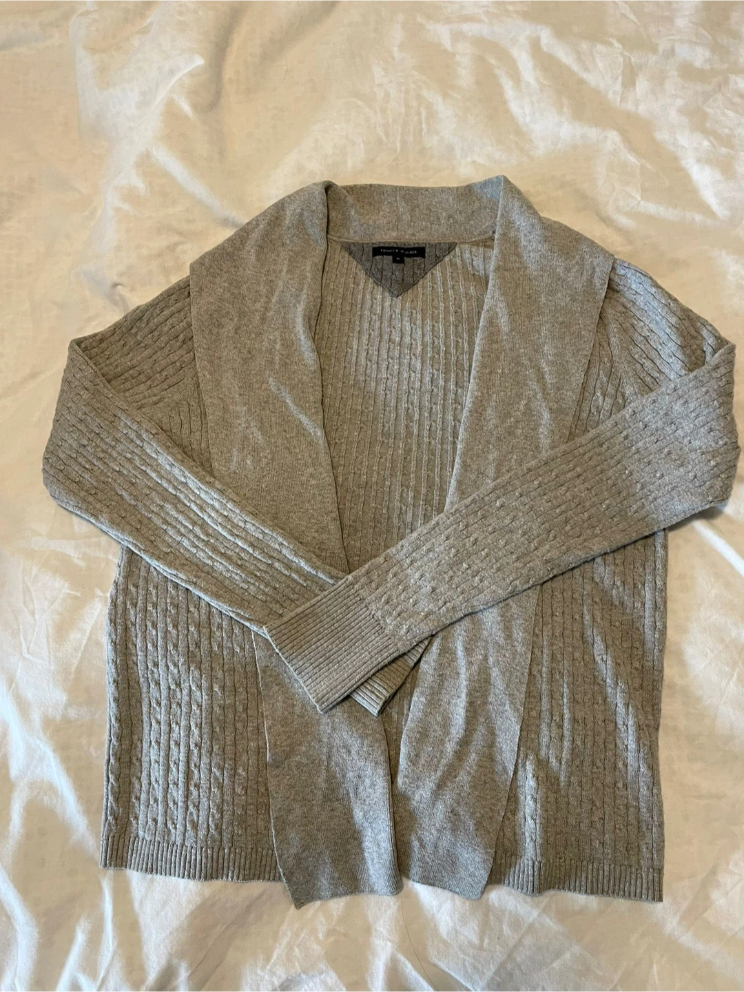 Tommy gray cardigan women’s (M) - photo 3
