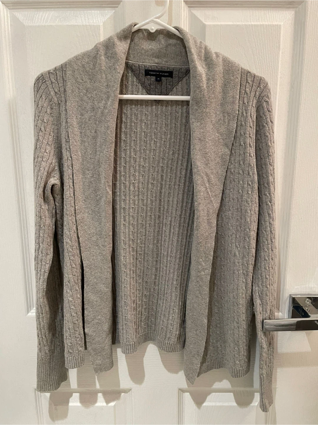Tommy gray cardigan women’s (M) - photo 2