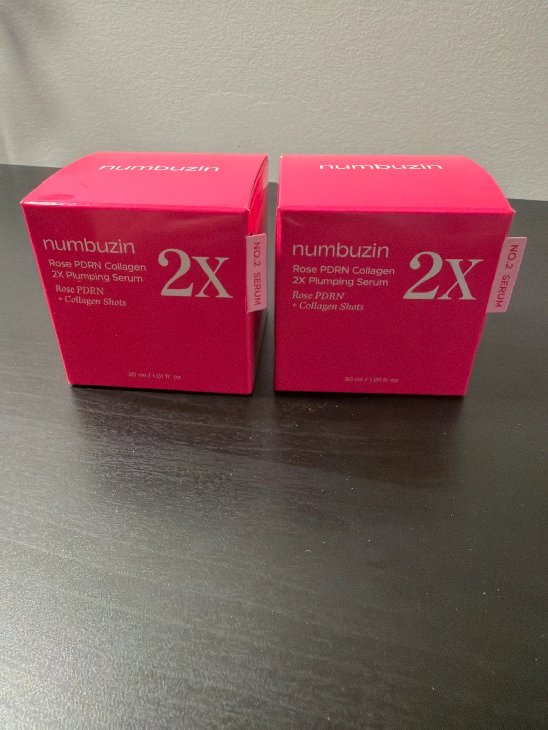 Numbuzin 2X Rose PDRN Collagen Plumping Serum (2 x 30ml)