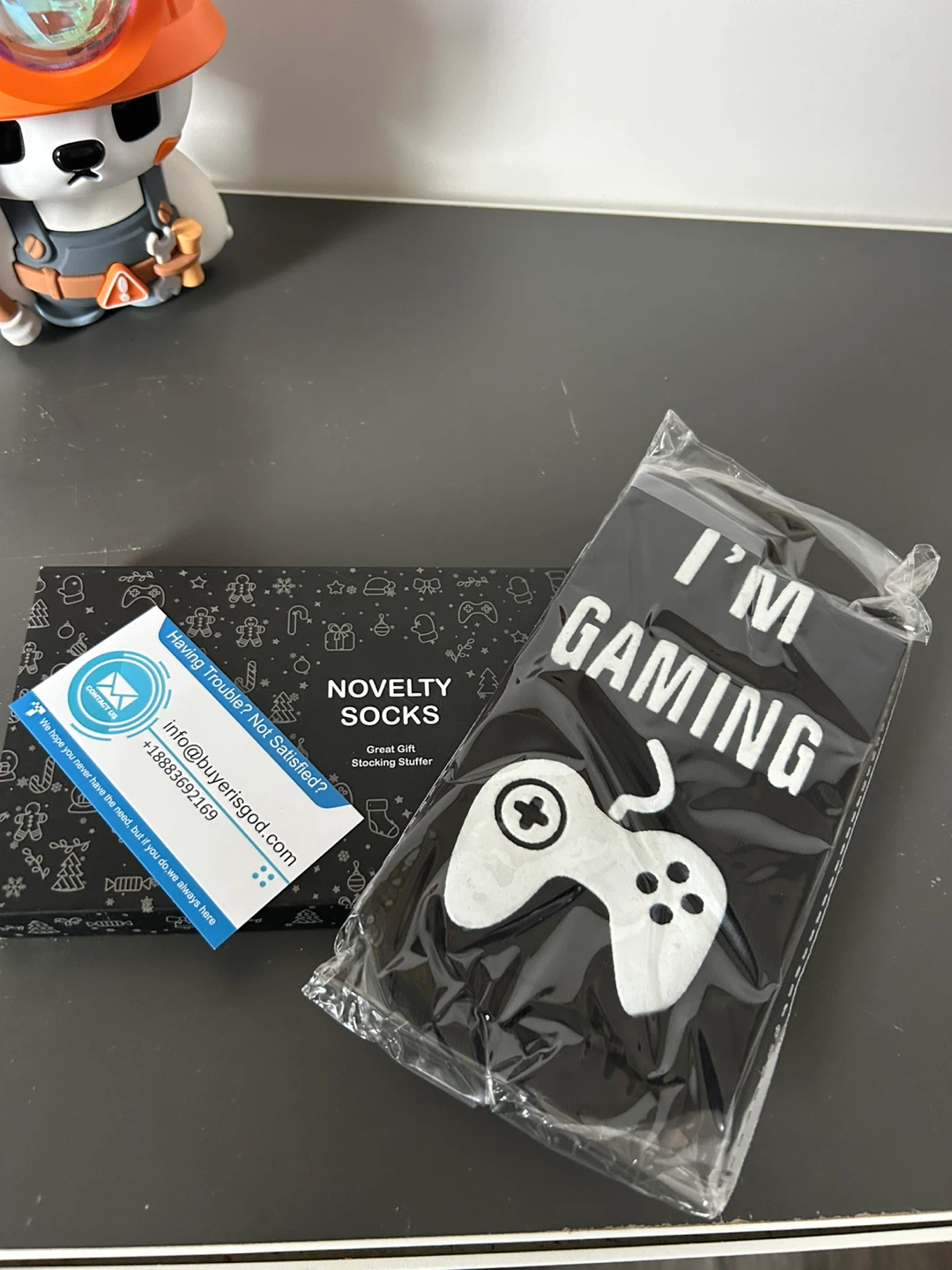 I'm Gaming Novelty Socks