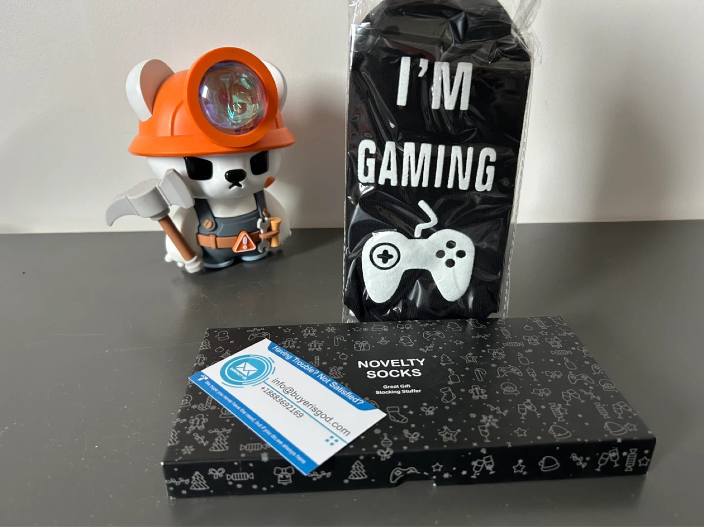 I'm Gaming Novelty Socks - photo 2