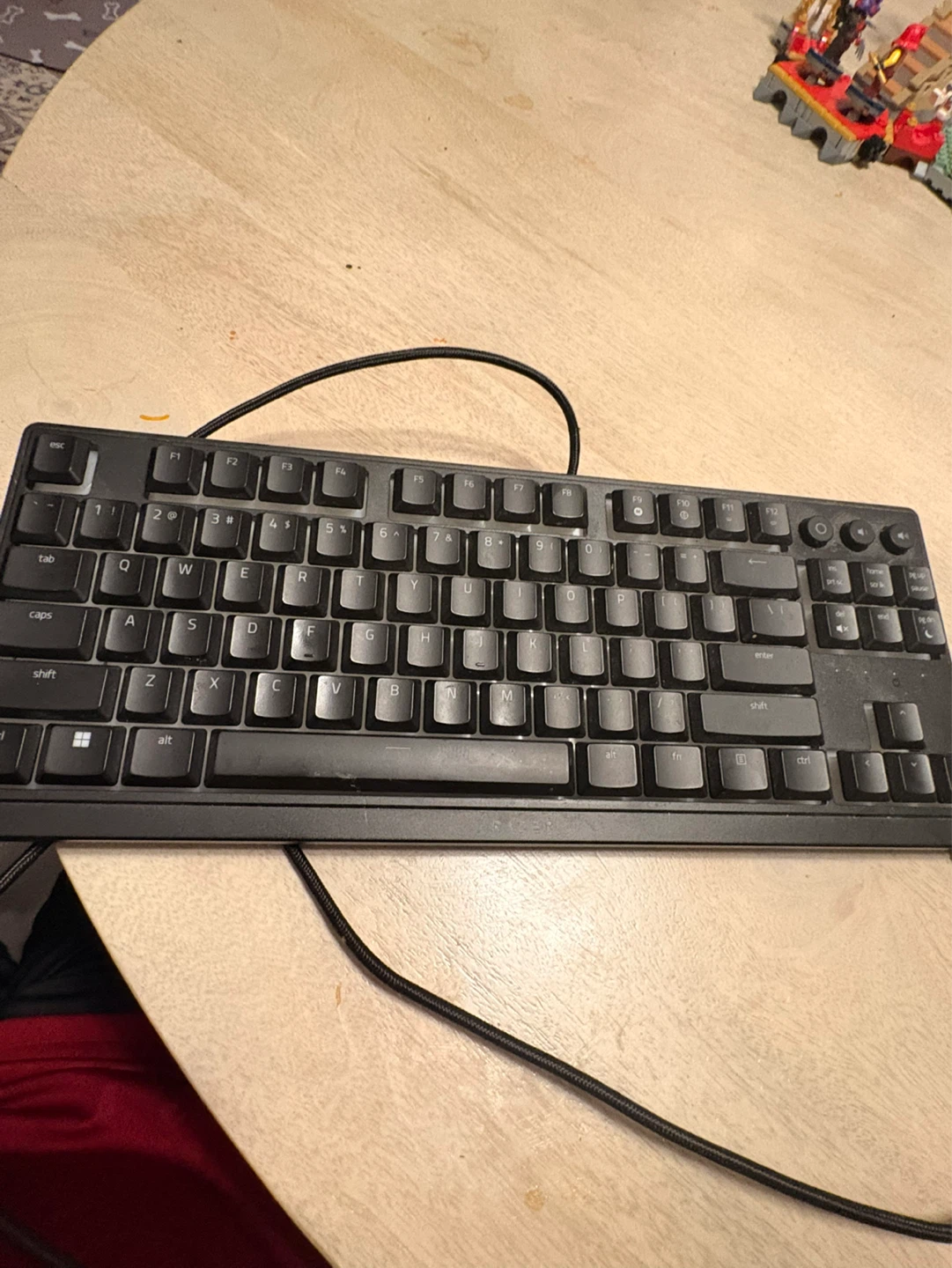 Black Razer Mechanical Keyboard