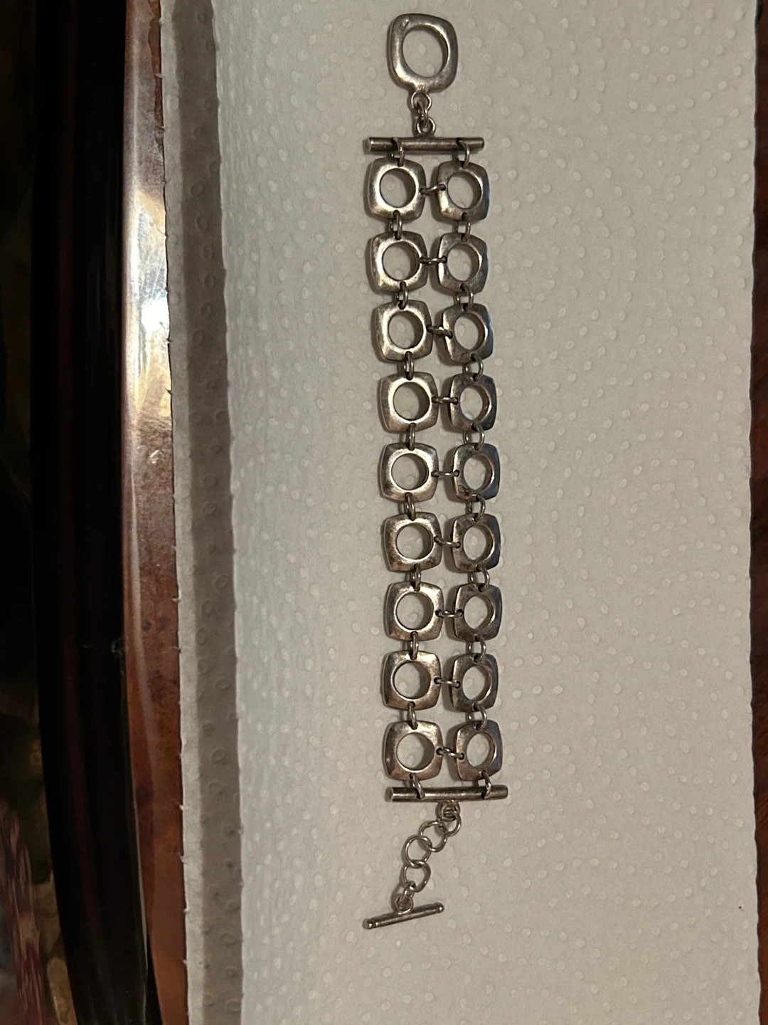 Tiffany & Co. Double Square Bracelet