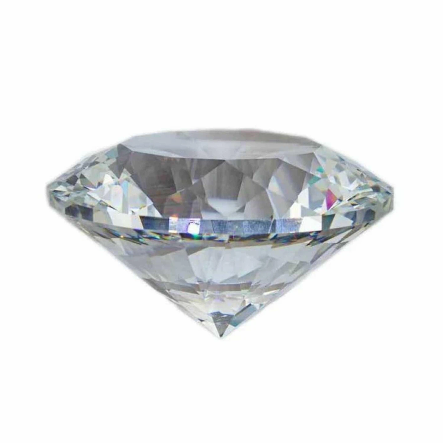 2” crystal paperweight