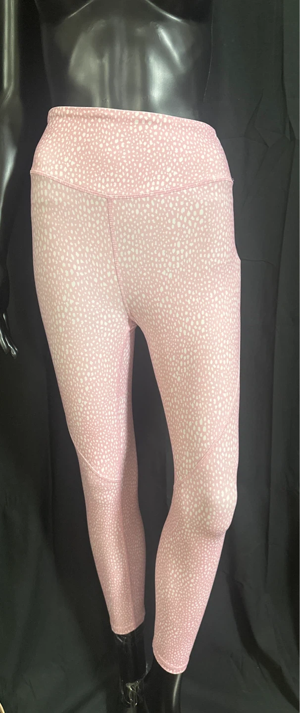 Pink Speckled Leggings