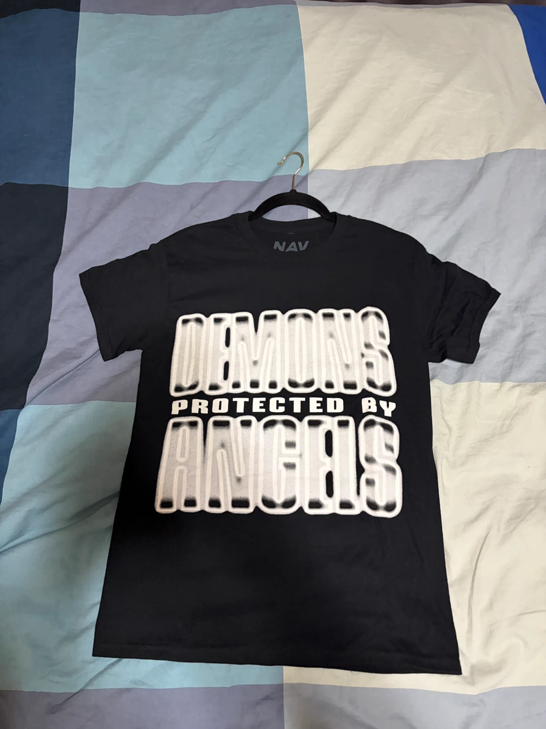 NAV "Demons Protected By Angels" T-Shirt Size Small
