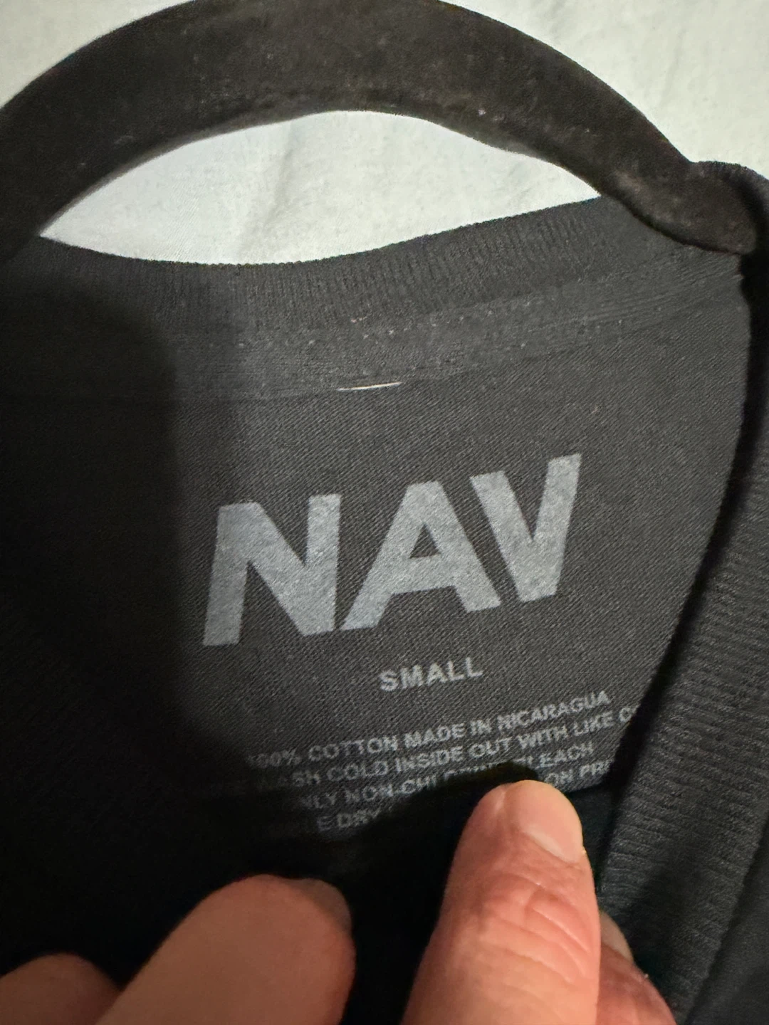 NAV "Demons Protected By Angels" T-Shirt Size Small - photo 3