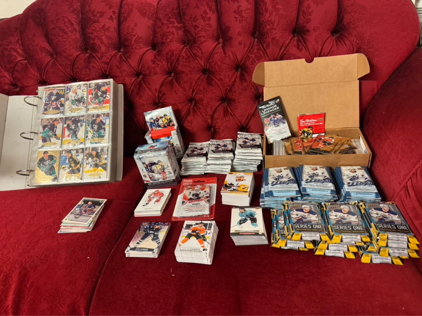 Hockey Trading Cards - Tim Hortons, Upper Deck MVP, O-Pee-Chee