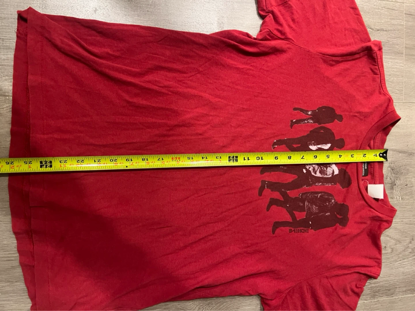 Energie Jean's Session Red Graphic T-Shirt Size Large - photo 5