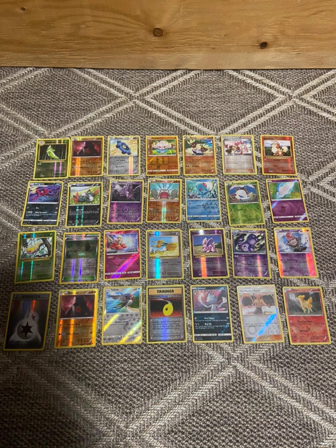 Assorted Pokemon Reverse Holo Cards