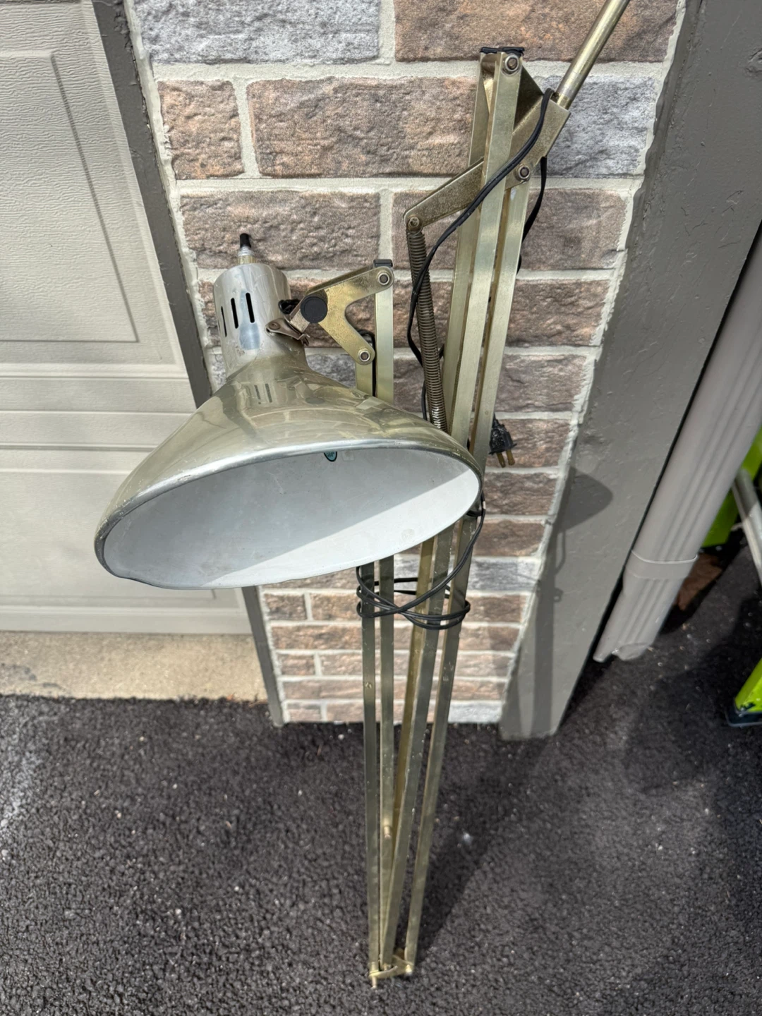 Industrial Drafting Lamp Adjustable Task Light Working No Base - photo 2
