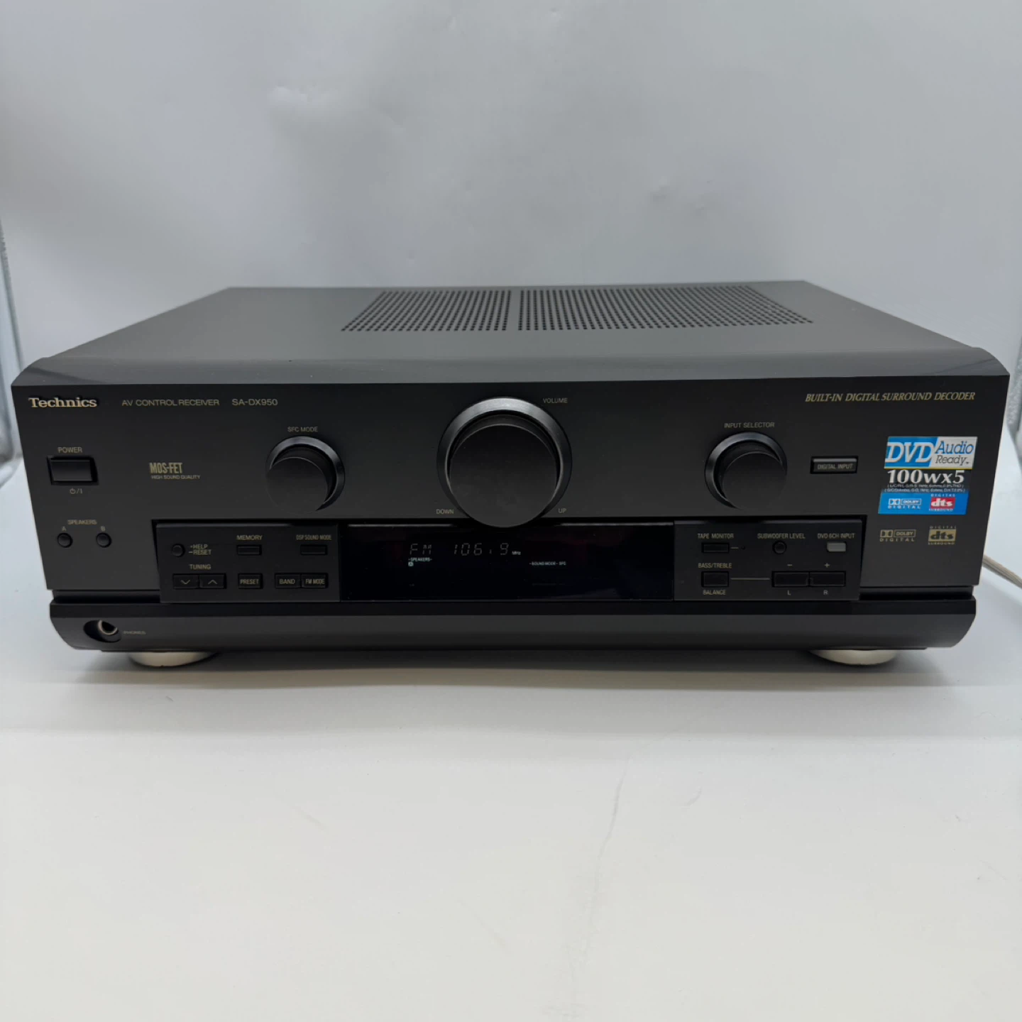 Technics SA-DX950 AV Receiver 5.1 Channel Dolby Tested Working