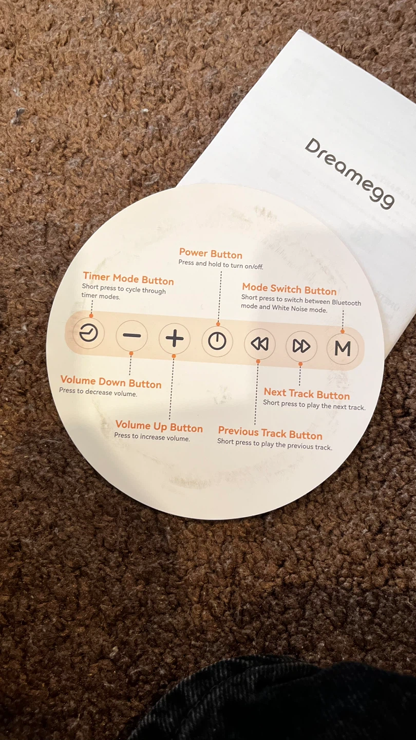 Dreamegg Sound Machine White Noise Machine - photo 2