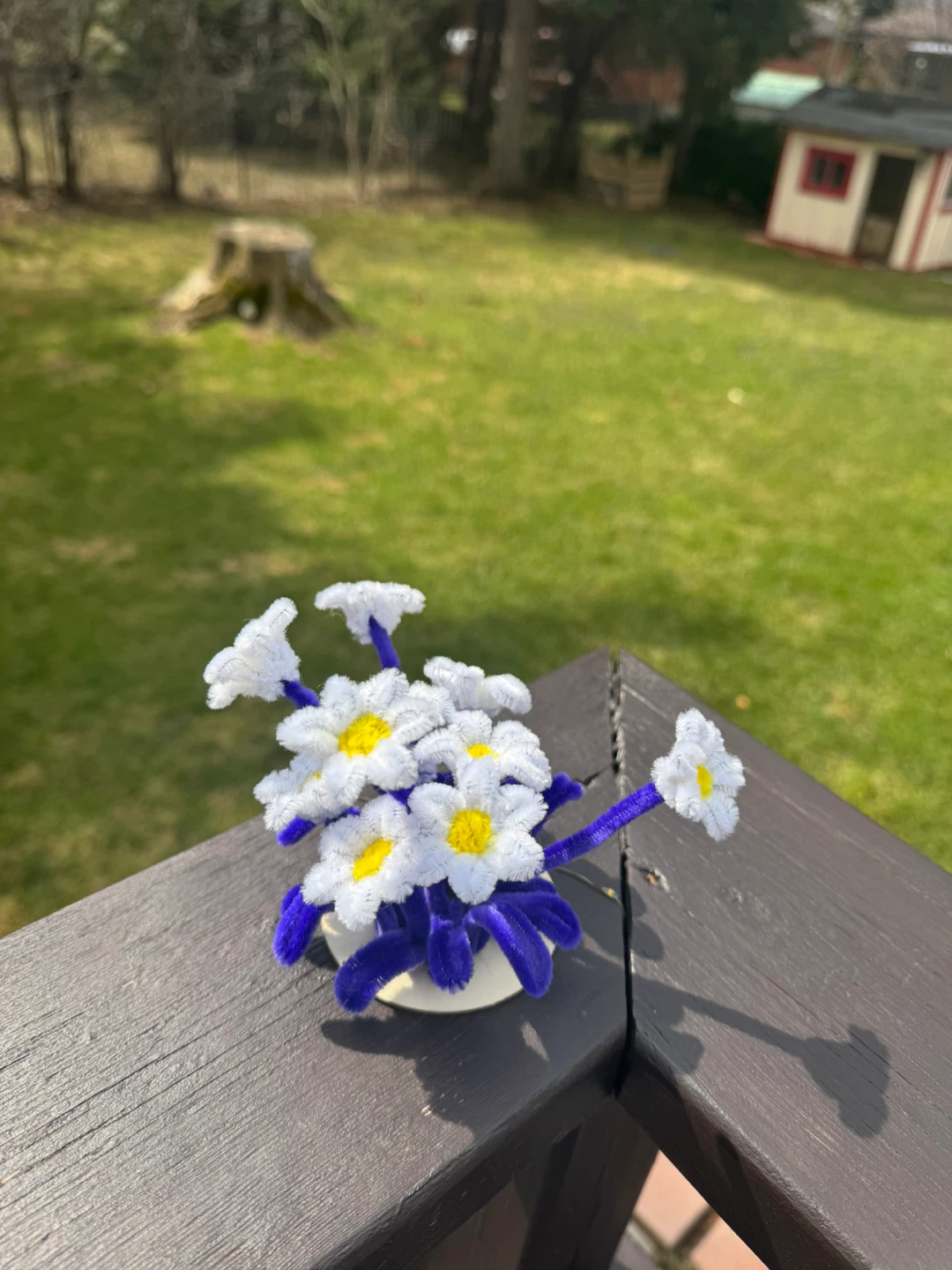 Pipe Cleaner Daisy Arrangement - photo 3