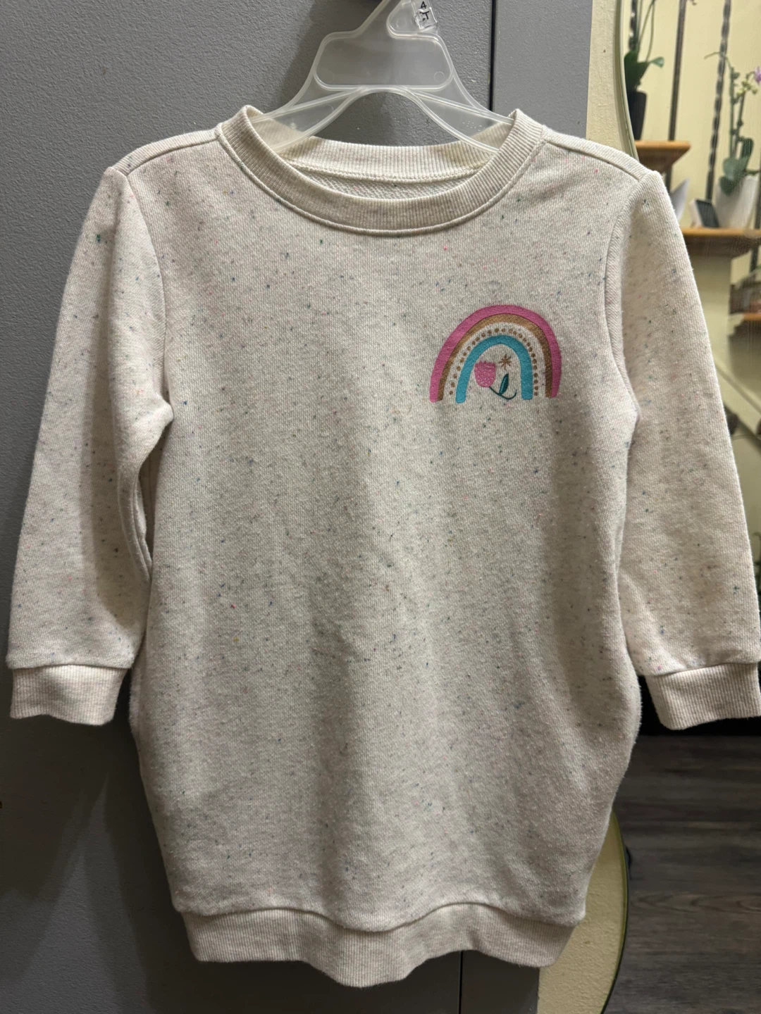 Old Navy Toddler Girls Rainbow Sweatshirt Size 3T