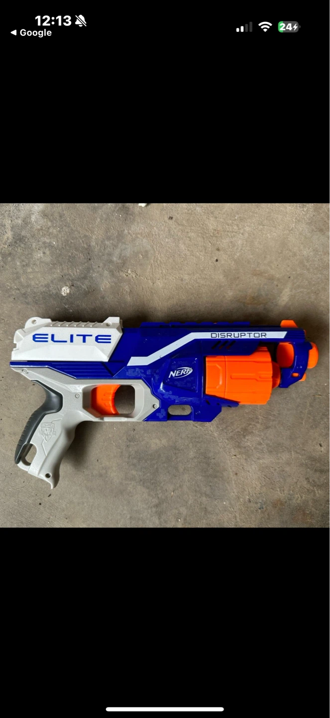 Nerf Elite Disruptor Blaster Toy Gun - photo 2