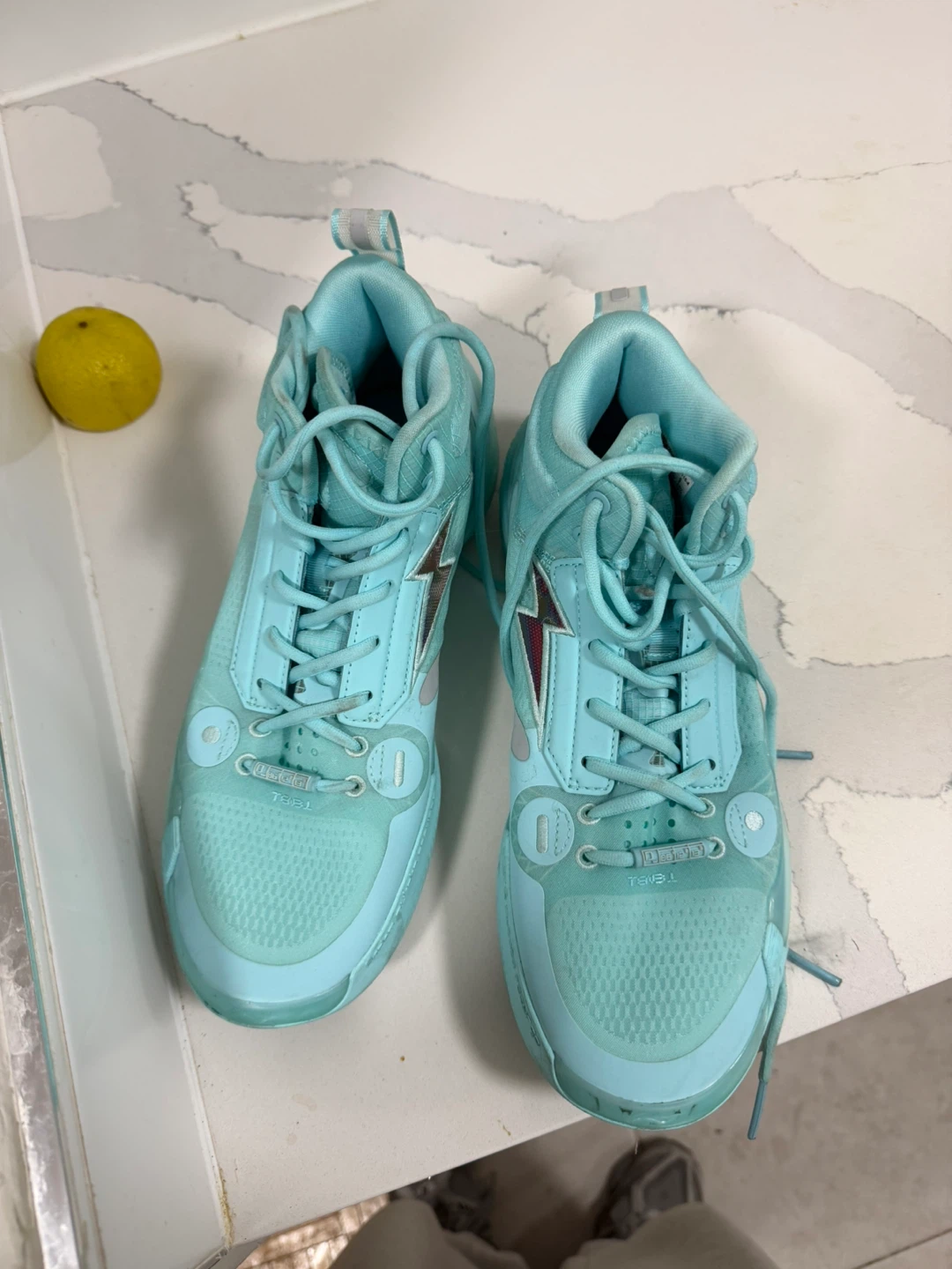 Li-Ning Way of Wade size 9 US “Aqua" Basketball Shoes - photo 2