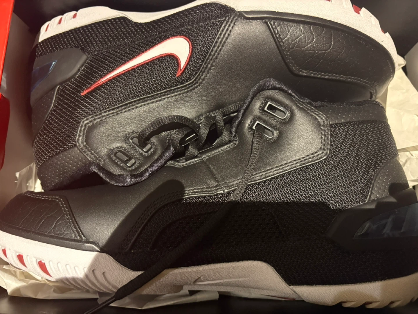 Nike Air Lebron 1 Zoom Generation QS Men's Shoes Black/White 8.5