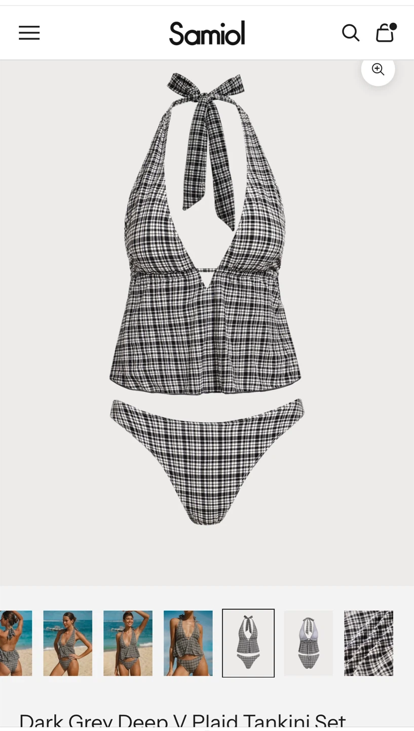 Samiol Tankini Swim Set - size small - photo 3