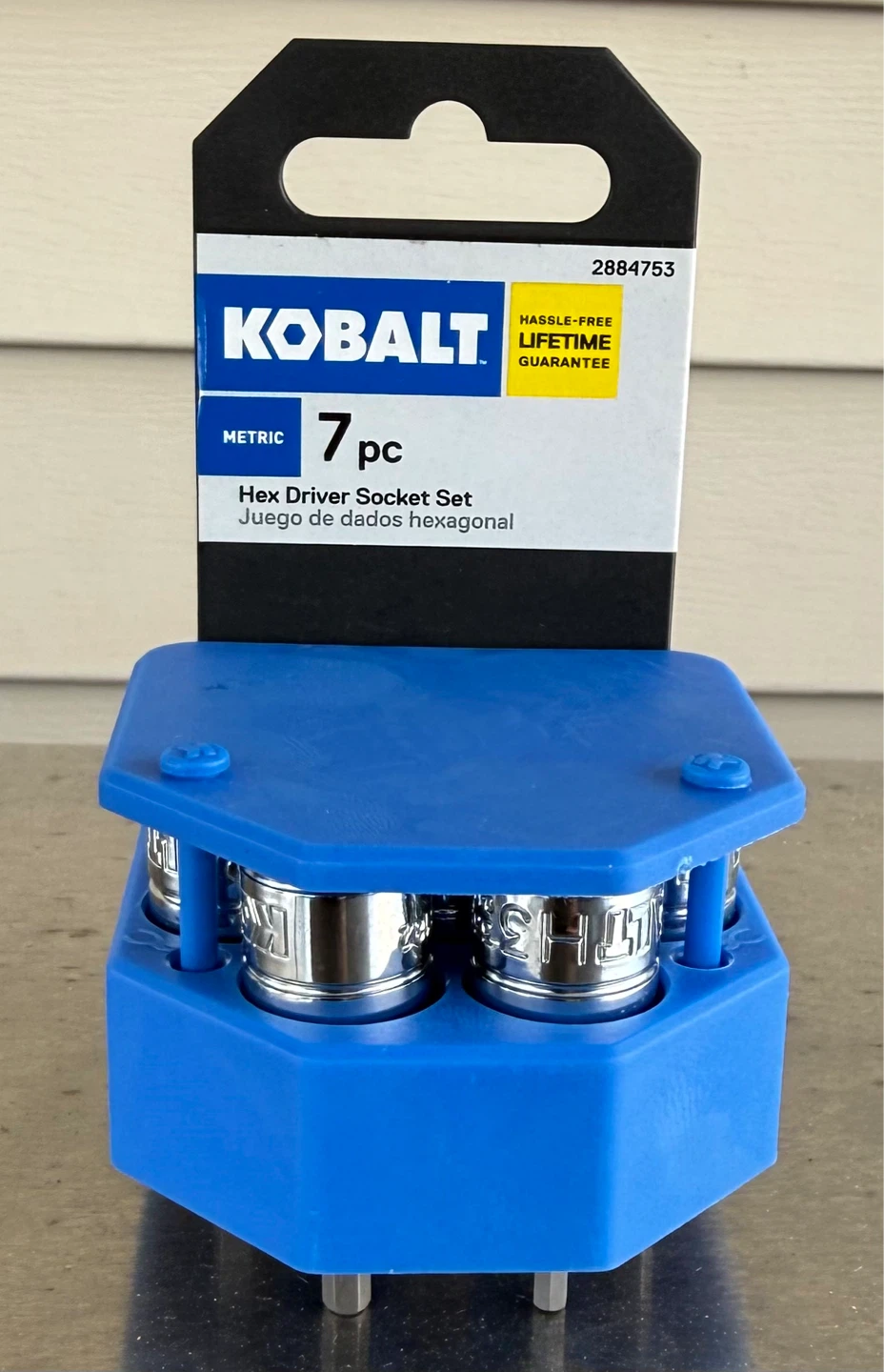 Kobalt 7-Piece 3/8-in Drive Metric Hex Bit Driver Socket Set