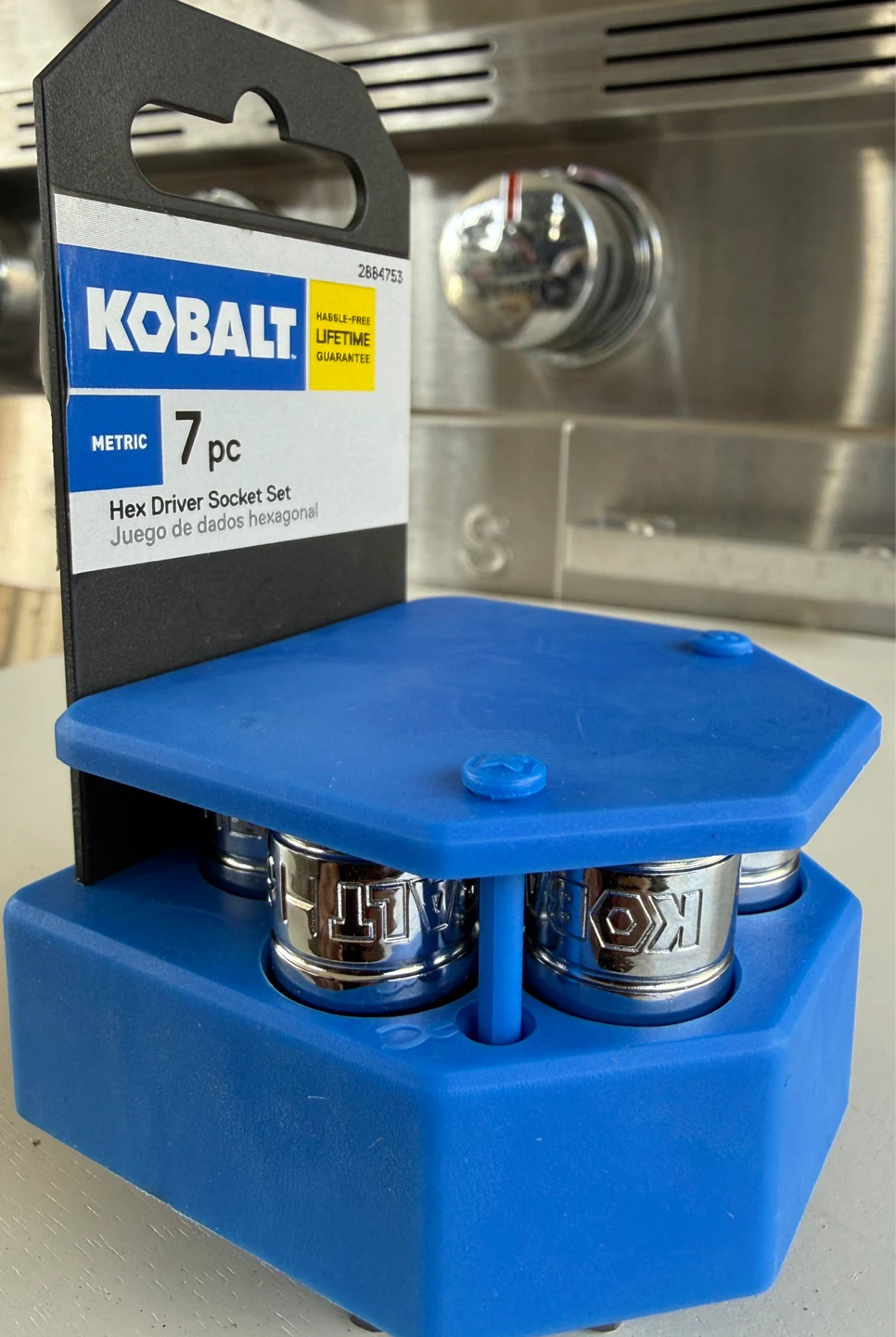Kobalt 7-Piece 3/8-in Drive Metric Hex Bit Driver Socket Set - photo 5