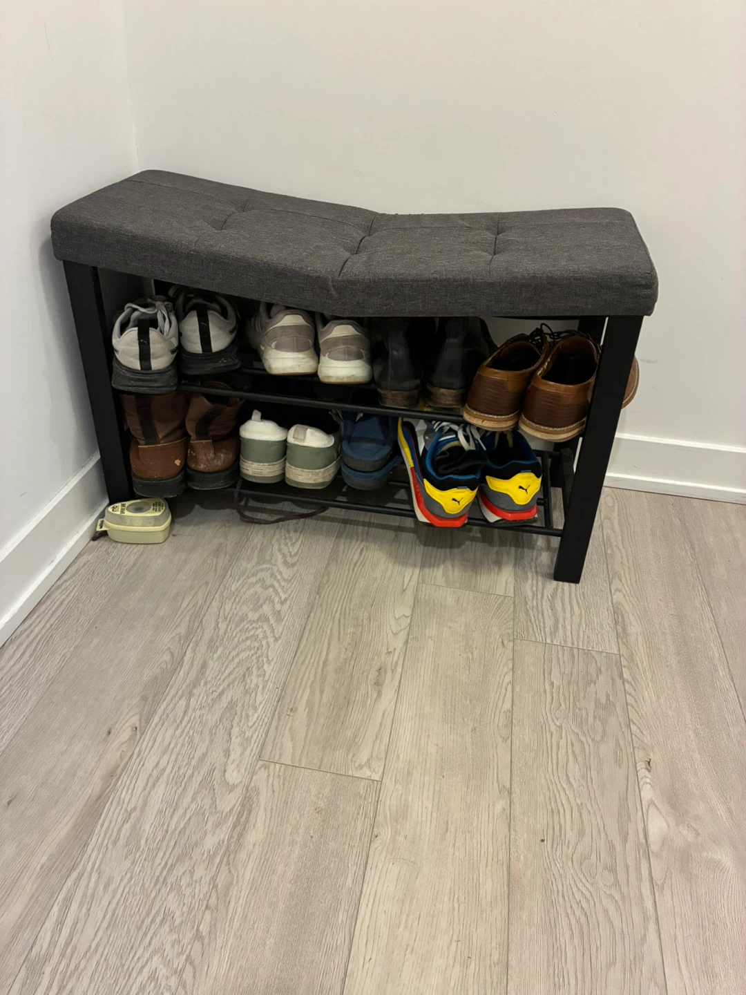 Shoe rack with bench - photo 4