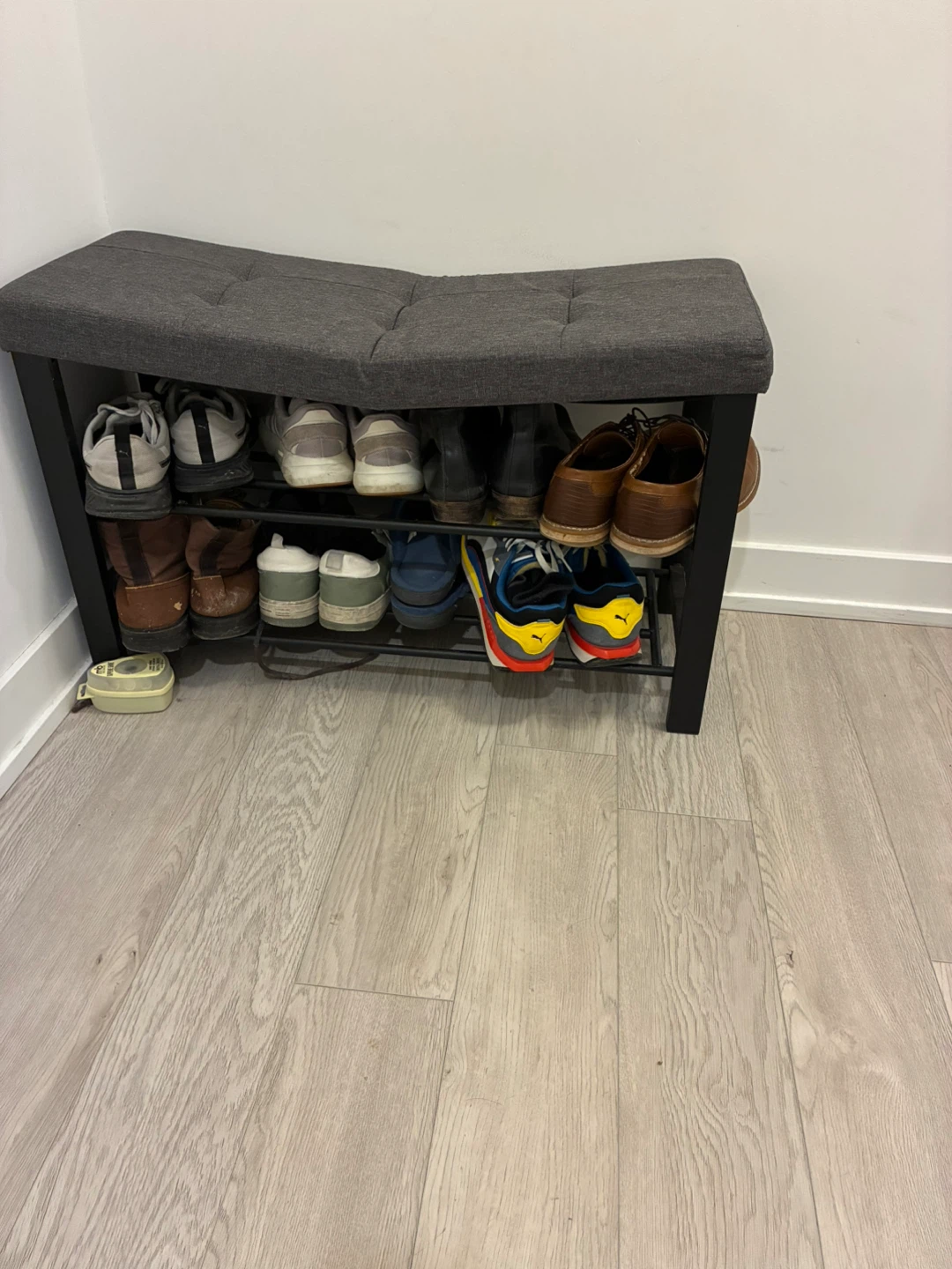 Shoe rack with bench - photo 5