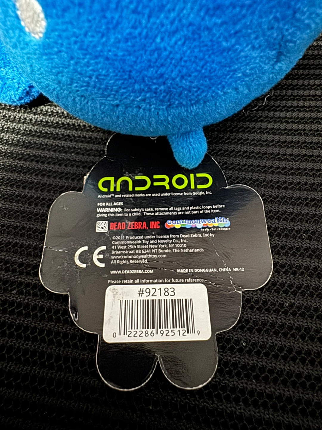 Android Plush Toy - Blue - photo 3
