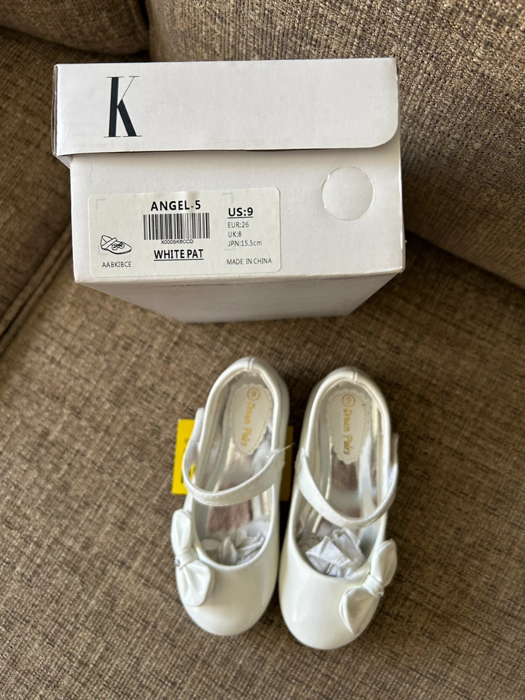 Dream Pairs White Patent Ballet Flats - US Size 9 - photo 2
