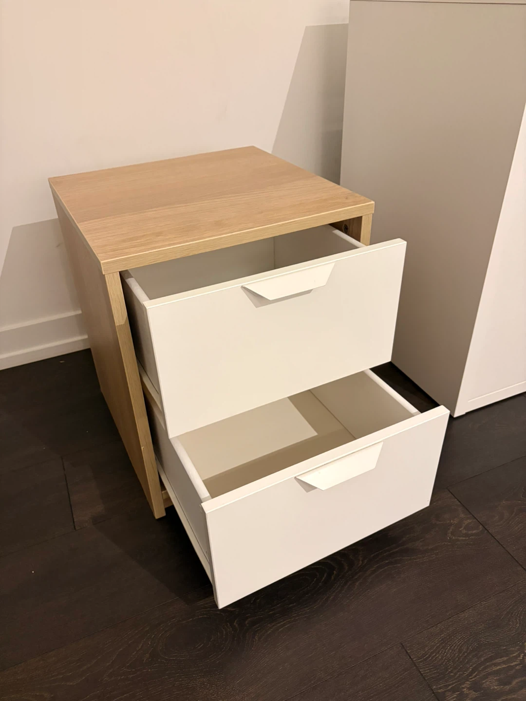 IKEA two-drawer nightstand/storage unit - photo 2